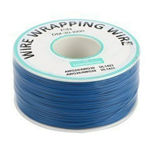 30AWG Brass Wire Wire Wrap Cable 250m for Circuit Board Soldering & Repair