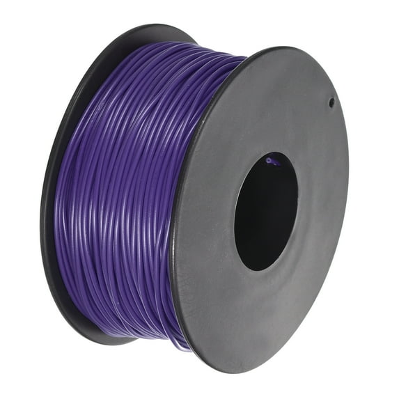 Uxcell 30AWG Stranded Wire Hookup 50M/164ft Purple Electrical Wire UL1007 Spool