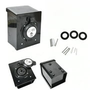 30Amp RV Power Outlet Box,NEMA TT-30R Receptacle 125Volt,Outdoor Dustproof And Weatherproof For RVs, Electric Vehicles, Generators, Welding Machines, Etc.ETL Listed.NEMA TT-30R Box