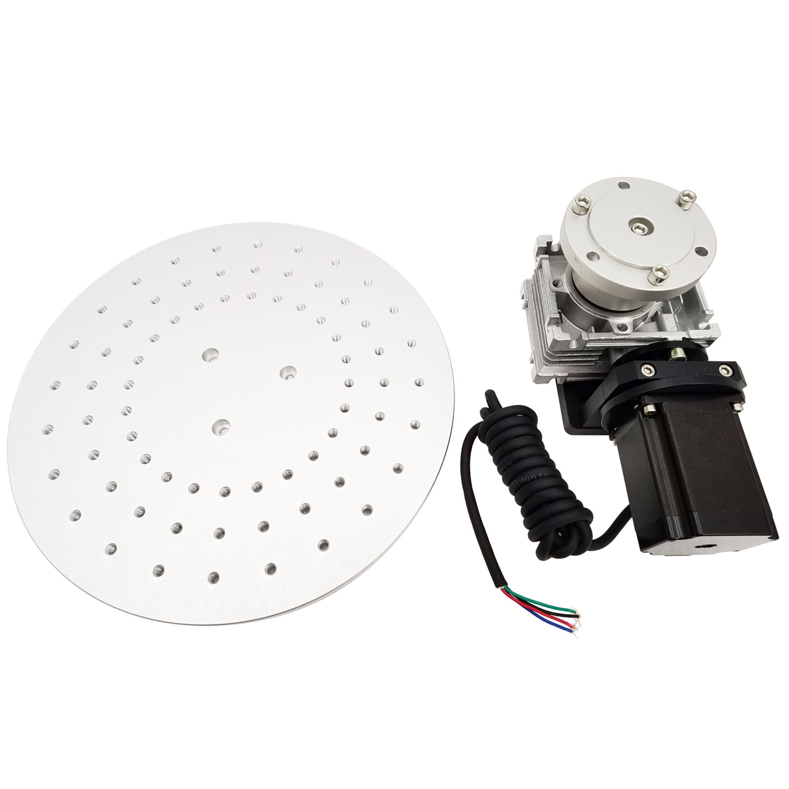 30CM 360 Degree Circular Rotatable Table Laser Marking Machine Electric Commercial 110V