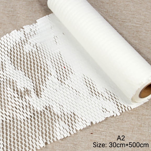 30CMX5M Honeycomb Paper Shockproof Buffer Paper Kraft Paper Flower Packaging