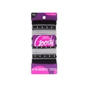 Goody Ouchless Black Geometric Hair Elastics, 30 Count