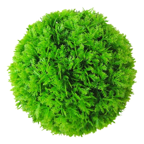 30Cm Artificial Cypress Leaf Grass Ball, Realistic Decorative Foliage Sphere For Indoor Outdoor Display, Home Patio Wedding Party Event Decor