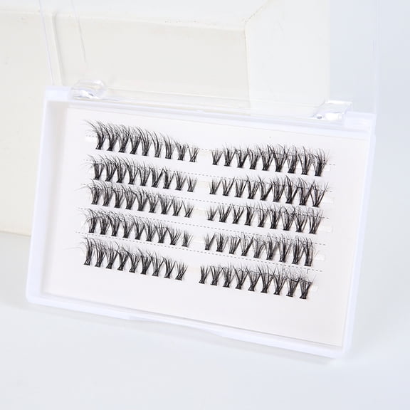 30D/40D/80D False Eyelashes, 5D Fluffy Messy Segmented Voluminous Curly Fluffy Lashes