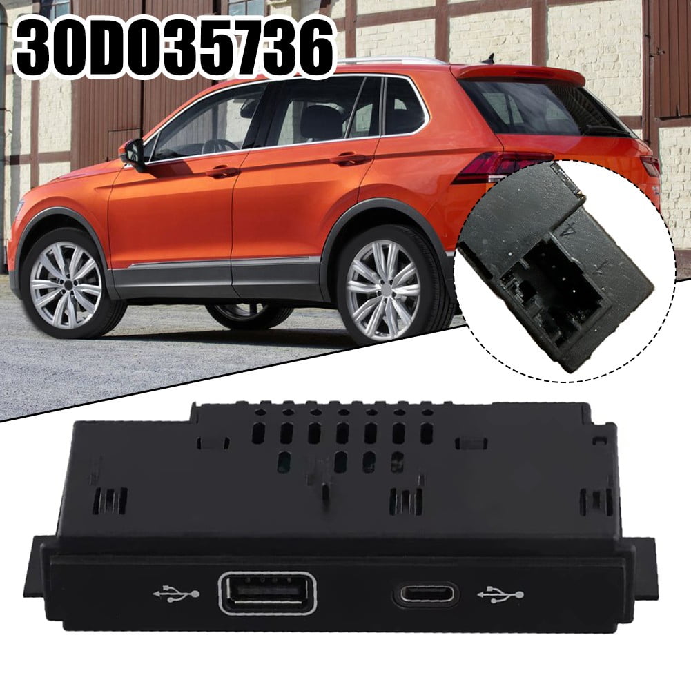 30D035736 Car Front Console USB Ports For Tiguan For MK2 For Viloran USB Port
