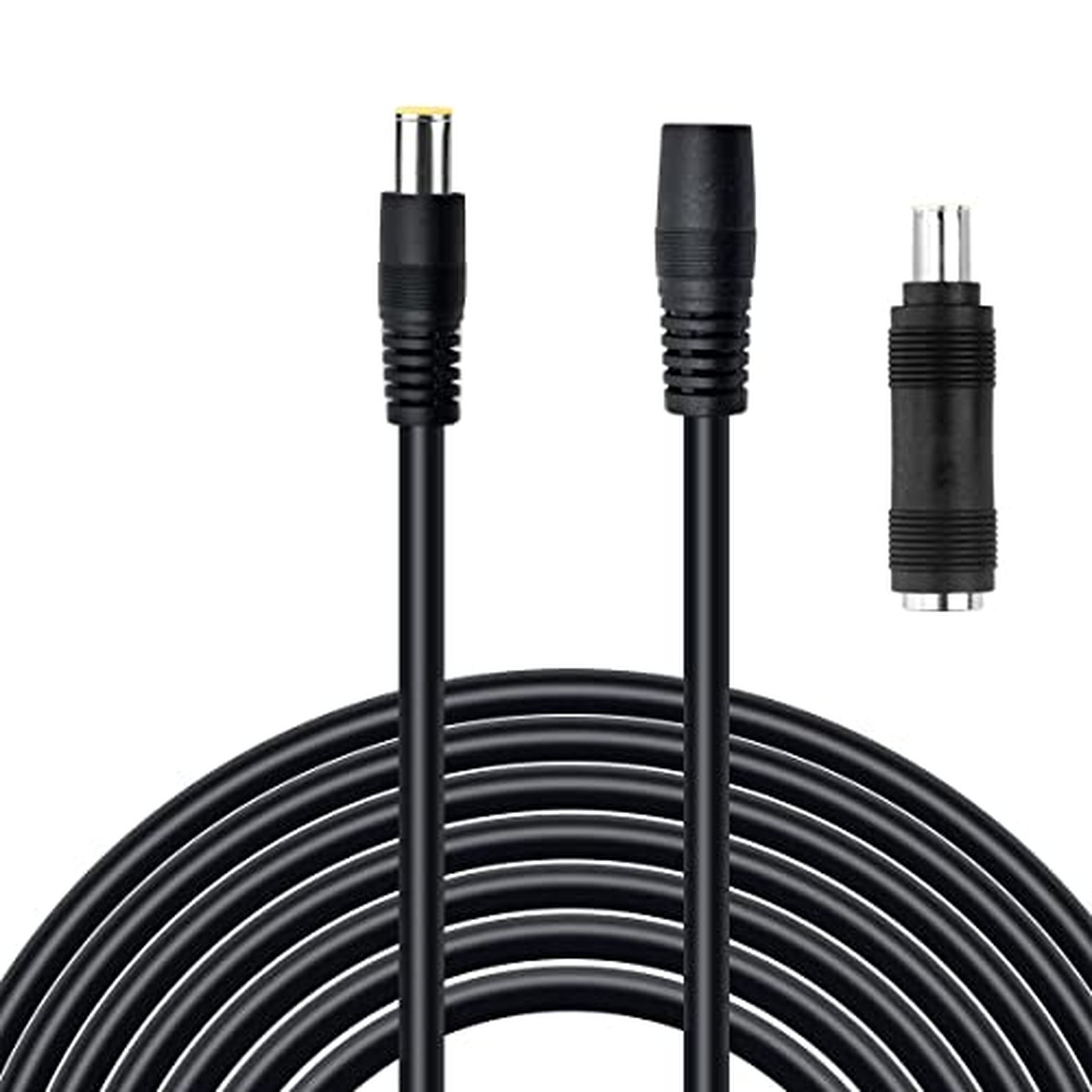 30FT 2PC Extension Cable Set with DC7909 Connectors for Jackery Power ...