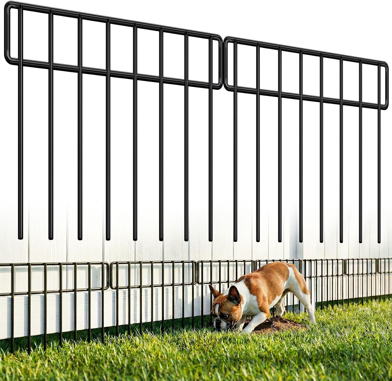 30Ft(L) X 13Inch(H) Animal Barrier Fence - 21 Pack Garden Fence Panels ...