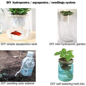 30Ft Self-Watering Capillary Wick Cord Vacation Sitter DIY Hydroponic Wicking Planter Pot Automatic Water System Device Potted Violet Auto Seedling Waterer Rope