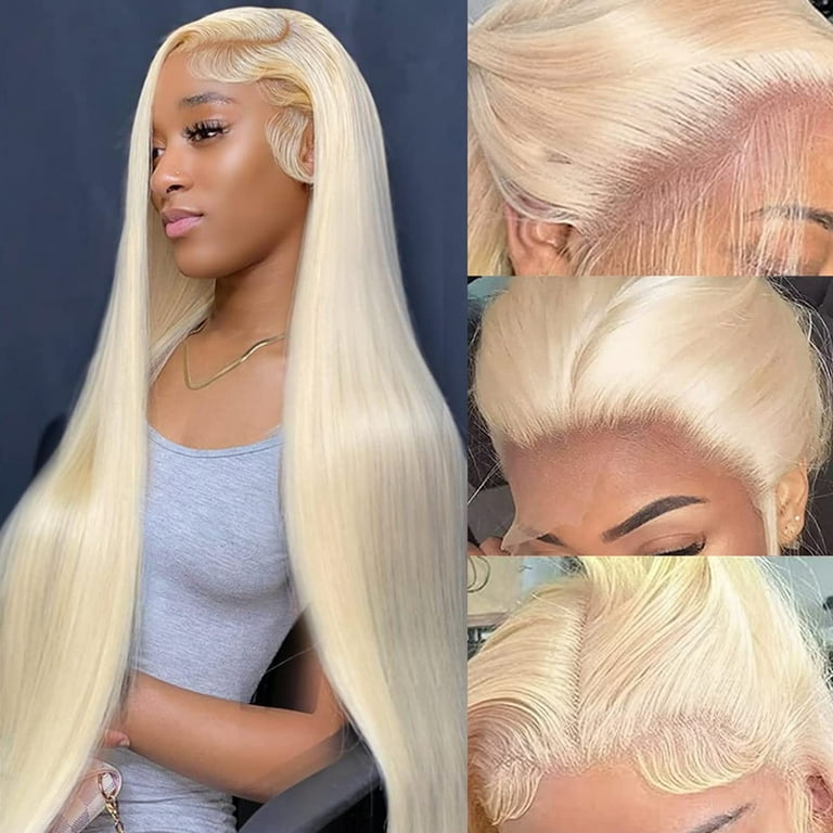 30Inch 613 13x6 Lace Front Wig Human Hair 200 Density 613 Lace