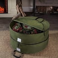 thumbnail image 1 of 30Inches Double Layer Cloth Christmas Tree Storage Bag Finishing Bag,Christmas Tree Storage Bag Insect-proof-proof Wreath Storage Bag, 1 of 5