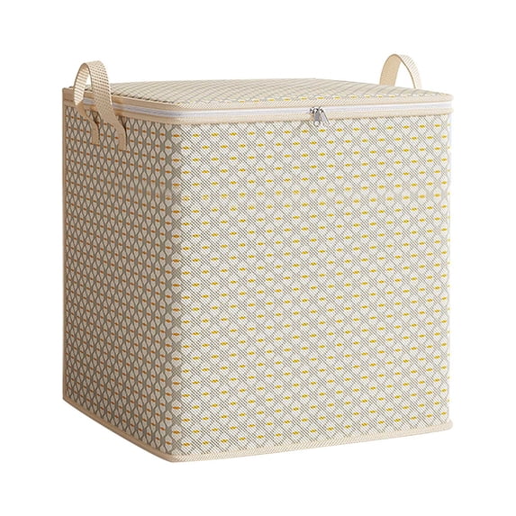 30L/110L/150L/220L Extra Large Clothes Storage Bags, Foldable Blanket Storage and Organization, Thick Fabric Containers with Reinforced Handles & Zippers for Clothing, Comforters, Bedding