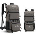 thumbnail image 1 of 30L Climbing Backpack With Removable Small Bag For Outdoor Hiking Trekking Camping, Large Capacity Main Compartment And Multi-Compartment Design, Durable Nylon Material With, 1 of 3