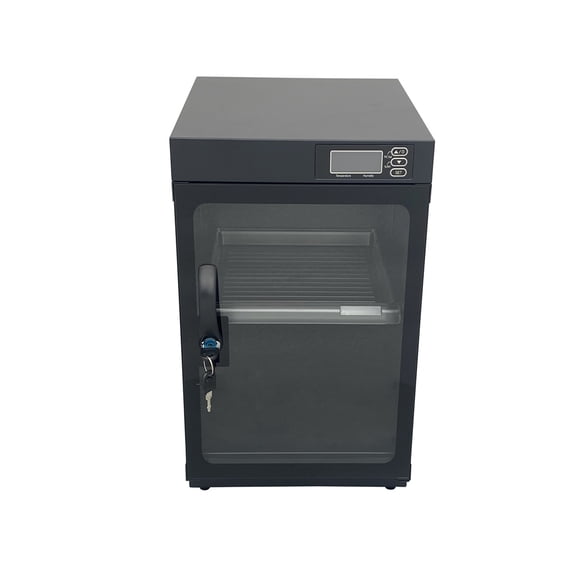 30L Moistureproof Box Moisture Proof Box for Photography Equipment Full Automatic Digital Camera Dehumidify Storage Cabinet 2 Layers