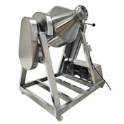 30L Rotary Stainless Steel Drum Mixer Dry Granular Materials Mixing Drum 110V