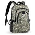 thumbnail image 1 of 30L Travel Backpack for Men & Women,Water-Resistant Lightweight Camo Backpack Hiking Work School Daily Bag,8076 Khaki, 1 of 6