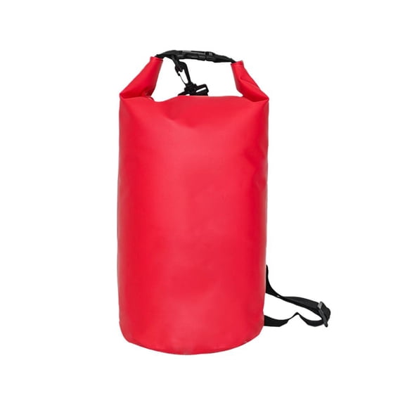 30L Waterproof Dry Bag Backpack, Robust High-Density PVC Storage Bag, Sturdy Resilient Roll-Top Sack for Kayaking, Rafting & Hiking, Double Straps, 30L
