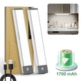 thumbnail image 1 of 8" Rechargeable Under Cabinet Lights, Motion Sensor Wireless Energy Efficient LED Light for Kitchen,Closet Step(2 Count), 1 of 6