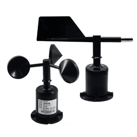 30M/S Polycarbon Wind Speed Direction Sensor Weather Station Outdoor 3 Cup Anemometers Output 0-5V