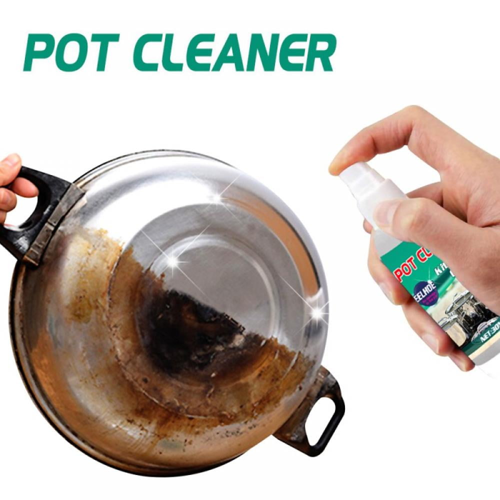30ML Pan Cleaner/ Pot Cleaner/ Kitchen Cleaner/ Copper Cleaner for Pots and  Pans/Greaseaway Powder Cleaner/Grease Cleaner for Pans/Stainless Steel Pot