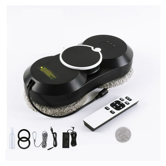 30ML Window Cleaning Robot, Automatic Window Cleaning Machine Spray Water Fall-proof, Ultra-thin body, Brushless Motor ,Slim Compact Design