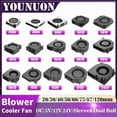 thumbnail image 1 of 30MM 40MM 50MM 60MM 75MM 97MM Cooling Fan Brushless Motor Case Fan Blower Fan Humidifier FanInduction Cooker Fan DC 5V 12V 24V, 1 of 10