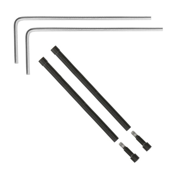 30MM SCREW TUBE BAR EAR ROD LINK FOR BLANCPAIN FIFTY FATHOMS LUGS + TOOLS BLACK