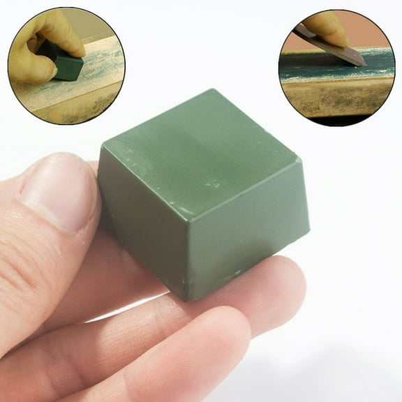 30MM Wax/Alumina Green Rouge Abrasive Polishing Paste Buffing Compound Metal Grinding TAPDRA Spare Part