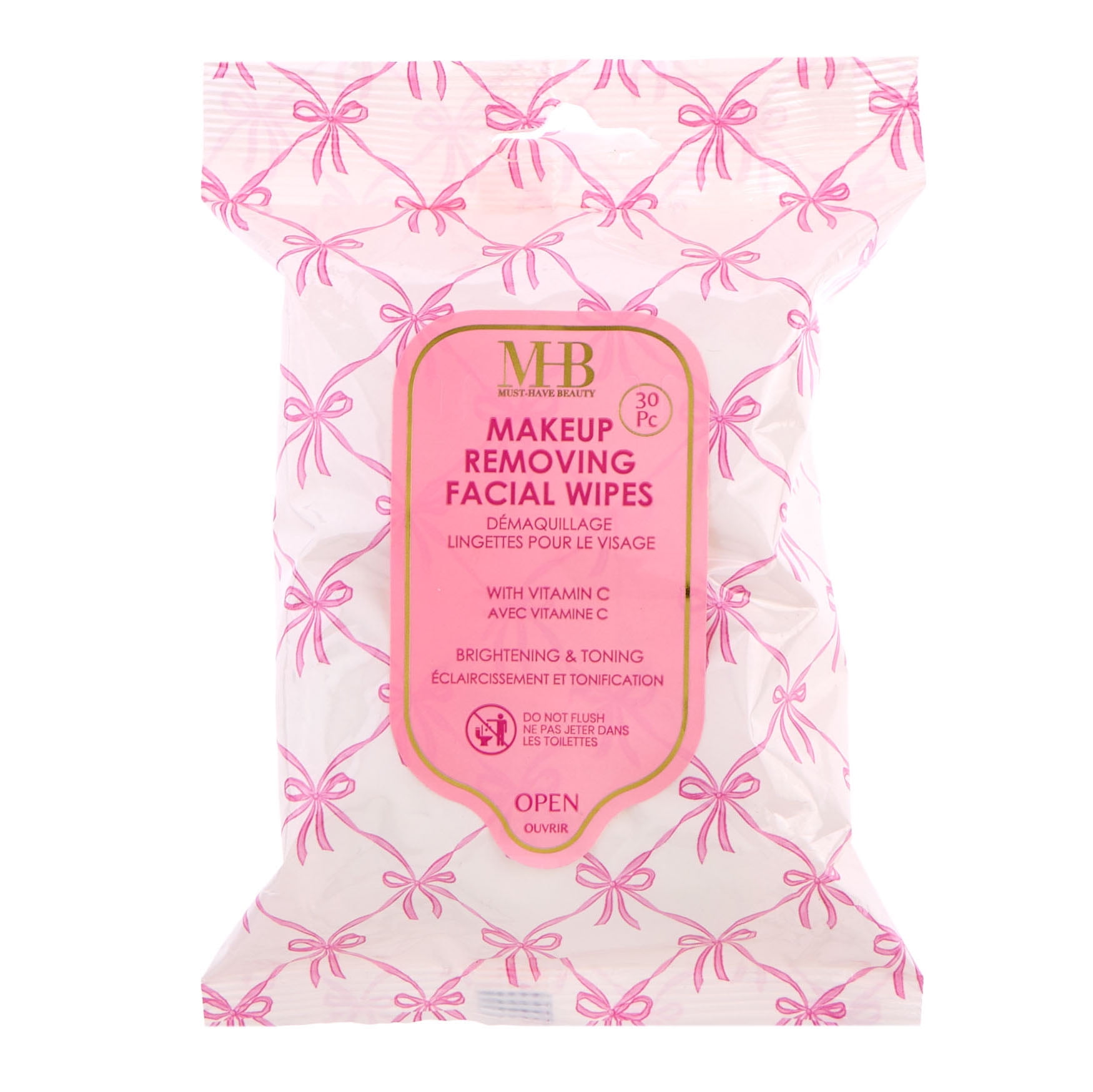 MHB Gentle Makeup Removing facial wipes for Face and Eyes, 3