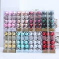 thumbnail image 1 of 30PCS 1.5in Christmas Balls Ornaments for Xmas Tree, Shatterproof Holiday Decorations, Red & Gold Mix, Matte, Shiny, and Diamond-Cut Styles, Ideal for Trees, Wreaths, and DIY Décor, 1 of 5