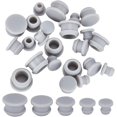 thumbnail image 1 of 30PCS 5 Sizes Silicone Stoppers for Salt and Pepper Shakers 15/64 9/32 23/64 7/16 33/64 Inch Salt Plug Stopper Replacement Bottle Caps Reusable Round End Cap Corks for Bottles Silver, 1 of 6