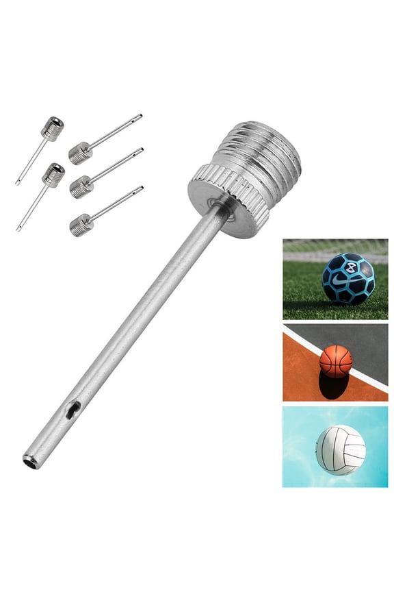 30PCS Air Pump Inflator Needle Set Basketball Football Soccer Sports Adapter Pin