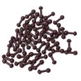 30PCS Brown Chod Beads Set for Carp Fishing, Swivel Accessories & Bait