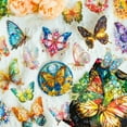 thumbnail image 1 of 30PCS Butterfly Scrapbook Stickers, Personalized Custom Cute Small Junk Journal Planner Journaling Scrapbooking Stickers Supplies, 1 of 5