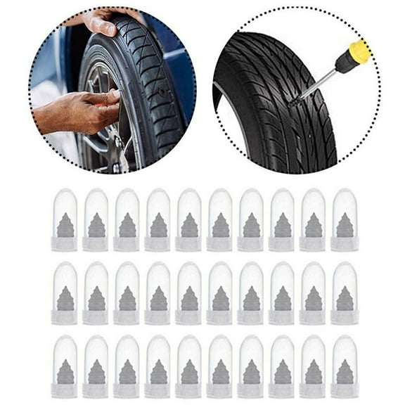 30PCS Car Vacuum Tire Repair Nails Rubber Screw Nail