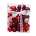 30PCS Christmas Baubles Party Christmas Tree Decorations Hanging