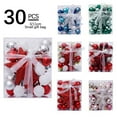 thumbnail image 1 of 30PCS Christmas Ornaments Christmas Ball Baubles Party Christmas Tree Decorations Hanging Ornament Decor for Xmas Tree Craft Gifts for Home Holiday Wedding Party Decorations, 1 of 4