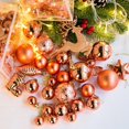 thumbnail image 1 of 30PCS Christmas Tree Ornaments Set, Shatterproof Seasonal Decorative Hanging Baubles Set with Reusable Hand-held Gift Package for Holiday Xmas Tree Decorations, 1 of 5