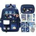 thumbnail image 1 of 30PCS Cool Space Backpack with Stationary Set - Kawaii Casual Outdoor Daypack Bookbag, 1 of 7