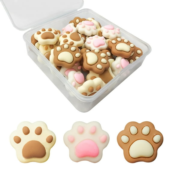 30PCS Cute Animal Push Pins Cork Board Pins Decorative Dog Paw Thumb Tacks Bulletin Board Thumb Tacks Fun Desk Accessories Office Supplies