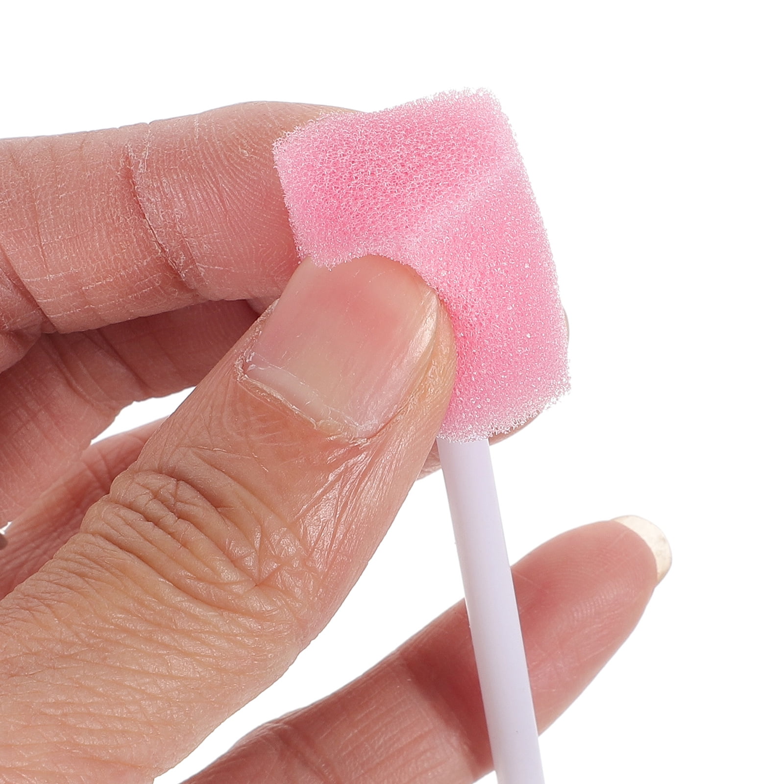 30PCS Disposable Medical Sponge Stick Mouth Care Cleaning Sponge Tooth