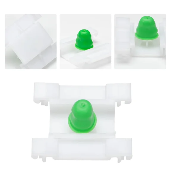 30PCS Door Trim Clip Accessory Plastic Bumpstrip Clips Molding Short Stem Door Trim Bumpstrip For Volkswagen Golf Mk 3 1H0853585