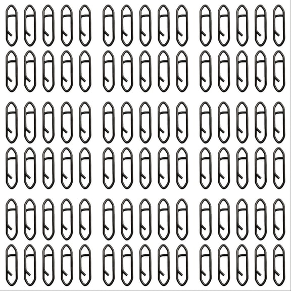 30PCS Fishing Power Speed Clips High Strength Metal Speed Clip for Lure Quick Change and Tackle Switch, Freshwater Saltwater Crankbait Popper Lures Quick Snap Connector