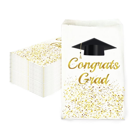 30PCS Graduation Small Paper Gift Bags Party Supplies