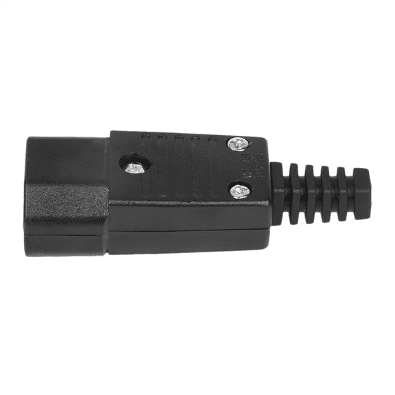 30PCS IEC 320 C14 Power Adapter Cable Plug Rewirable Connector Socket 3Pin Male