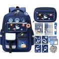 thumbnail image 1 of 30PCS Kawaii Space Backpack with Pencil Case & Stationery Set, 1 of 7