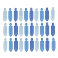 thumbnail image 1 of 30PCS Leaf Shape Hair Duck Clips Hair Fixing Creaseless Barrettes Hair Styling Accessories for Makeup Blue, 1 of 7