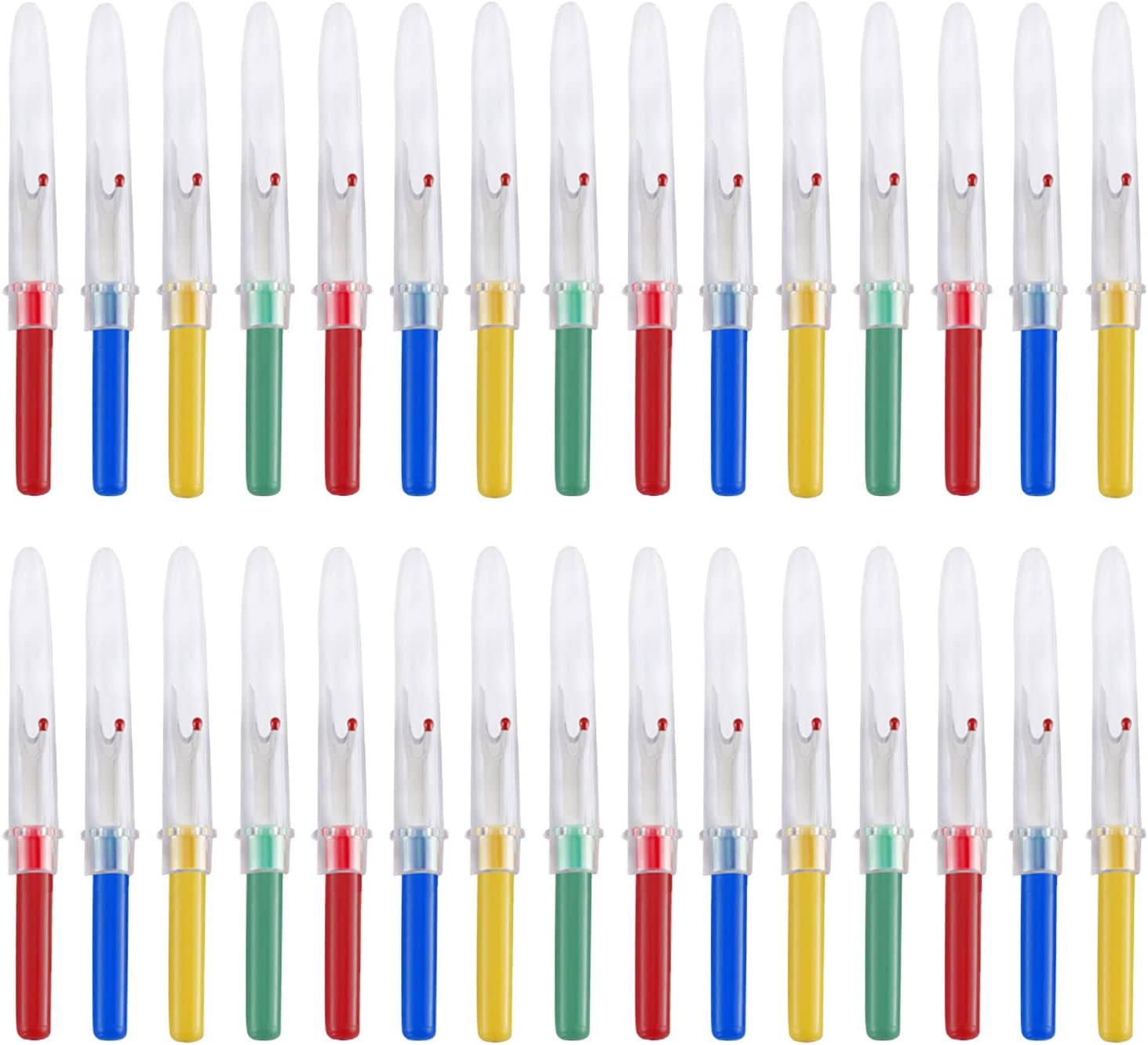 30PCS Mini Seam Rippers Sewing Stitch Thread Unpicker with Cover ...