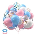 thumbnail image 1 of 30PCS Multi-Color Balloons Set - Durable Polyester Helium Balloons for Party Decorations, Easy to Inflate, Ideal for Celebrations and Special Events, 1 of 5