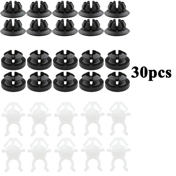 30PCS New Hood Support Prop Rod Holder Clips For Honda Accord Odyssey Prelude