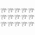 thumbnail image 1 of 30PCS PV Photovoltaic Panel Drainage Buckle Plate Solar Panel Water Drain Clip for Solar Panel Draining 35mm, 1 of 6